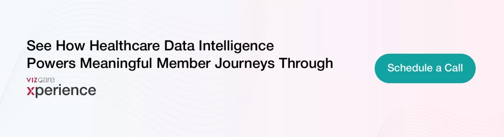 See How Healthcare Data Intelligence 
Powers Meaningful Member Journeys Through 
VIZCare Xperience.