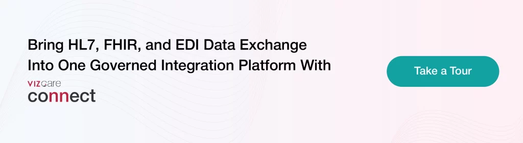 Bring HL7, FHIR, and EDI Data Exchange Into One Governed Integration Platform With VIZCare Connect
